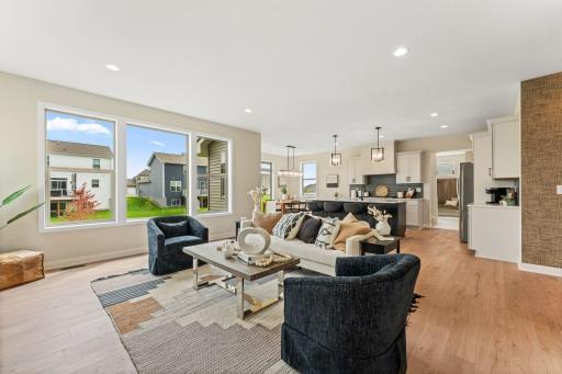 Entertaining is a breeze in this home.