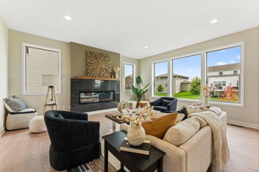 Amazing spaces make this home a perfect blend of open and comfortable.