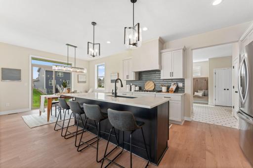 Easy access from the garage to bring in groceries.