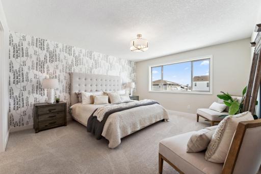 Primary suite with amazing windows!