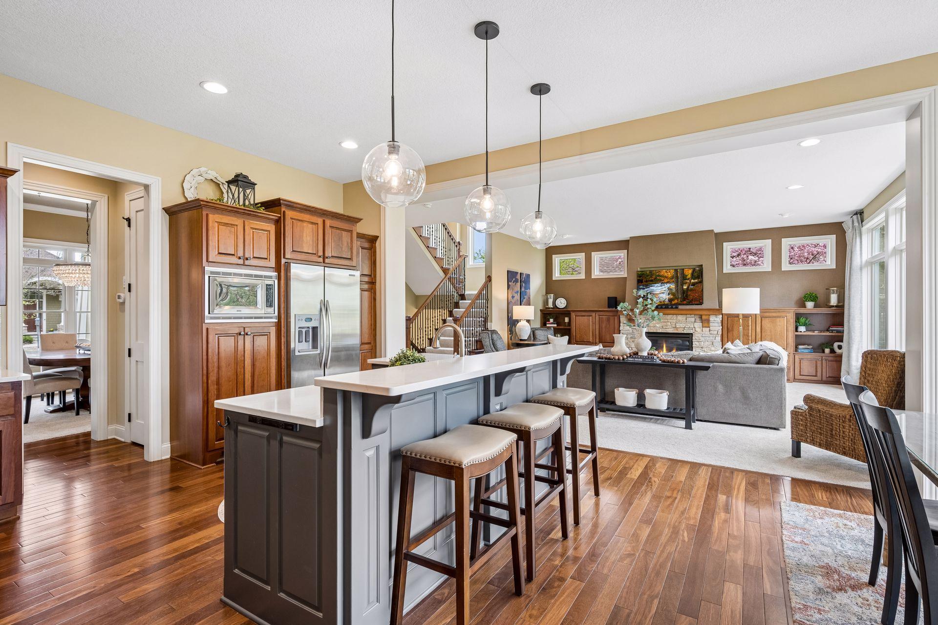 Open kitchen design