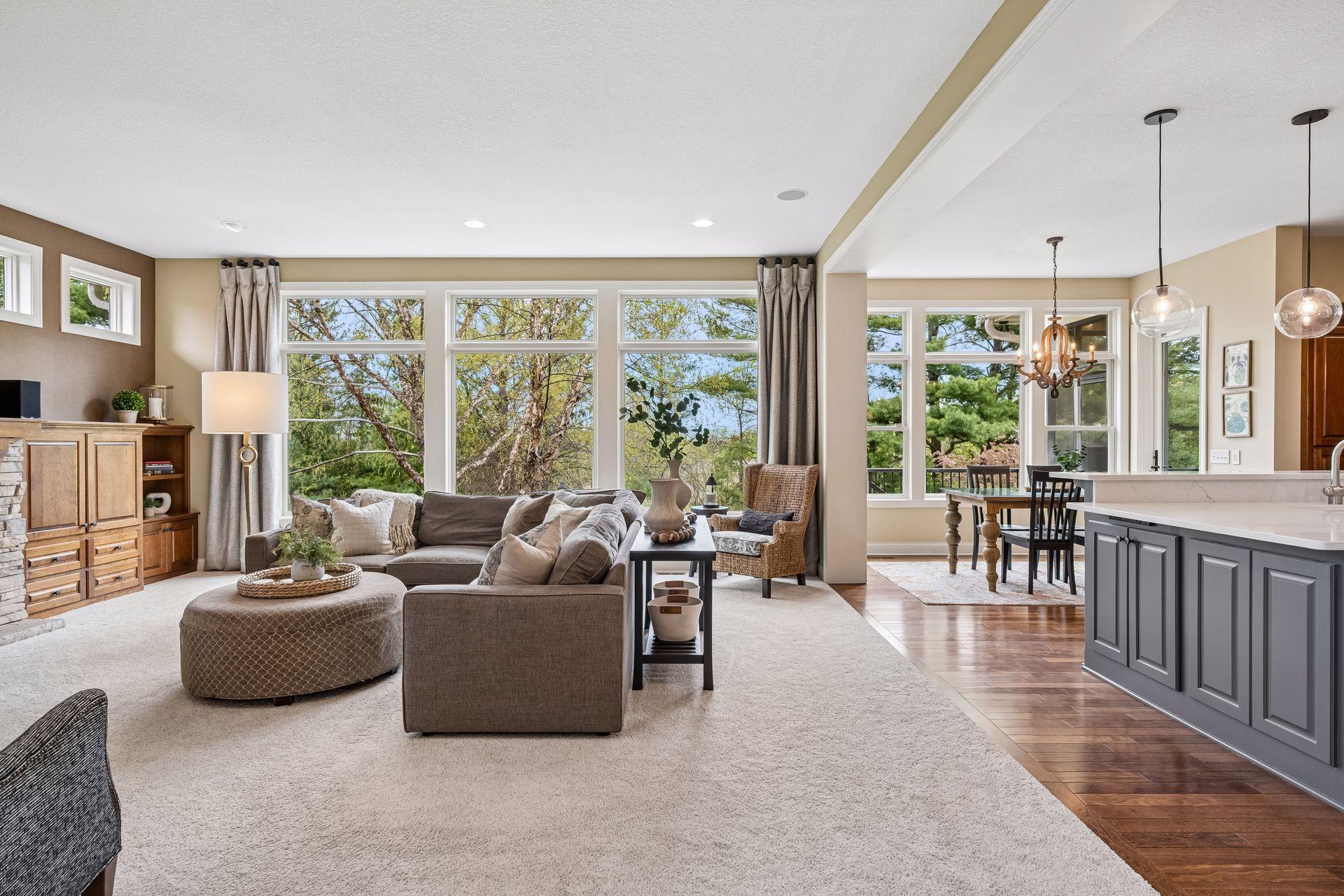 Stunning windows welcome you in