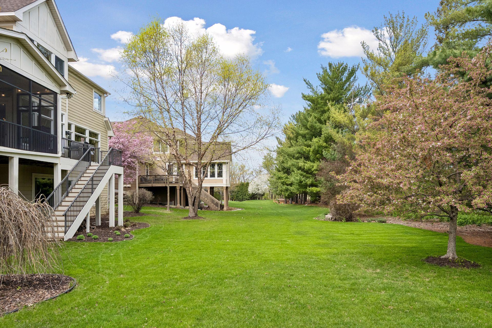 Great space to throw a football!