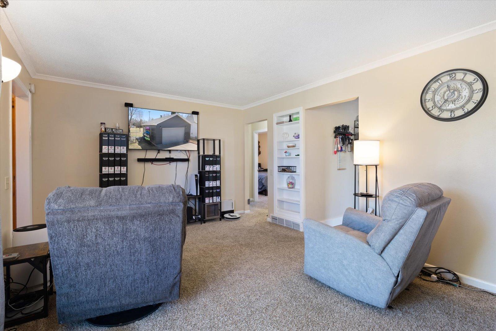 Upstairs living room