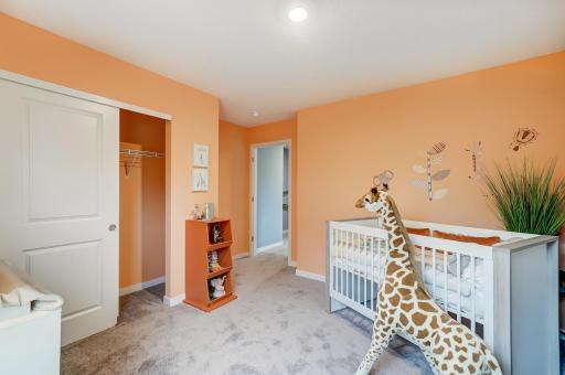 Bedroom 4. Model picture shown. Colors and finishes may vary.