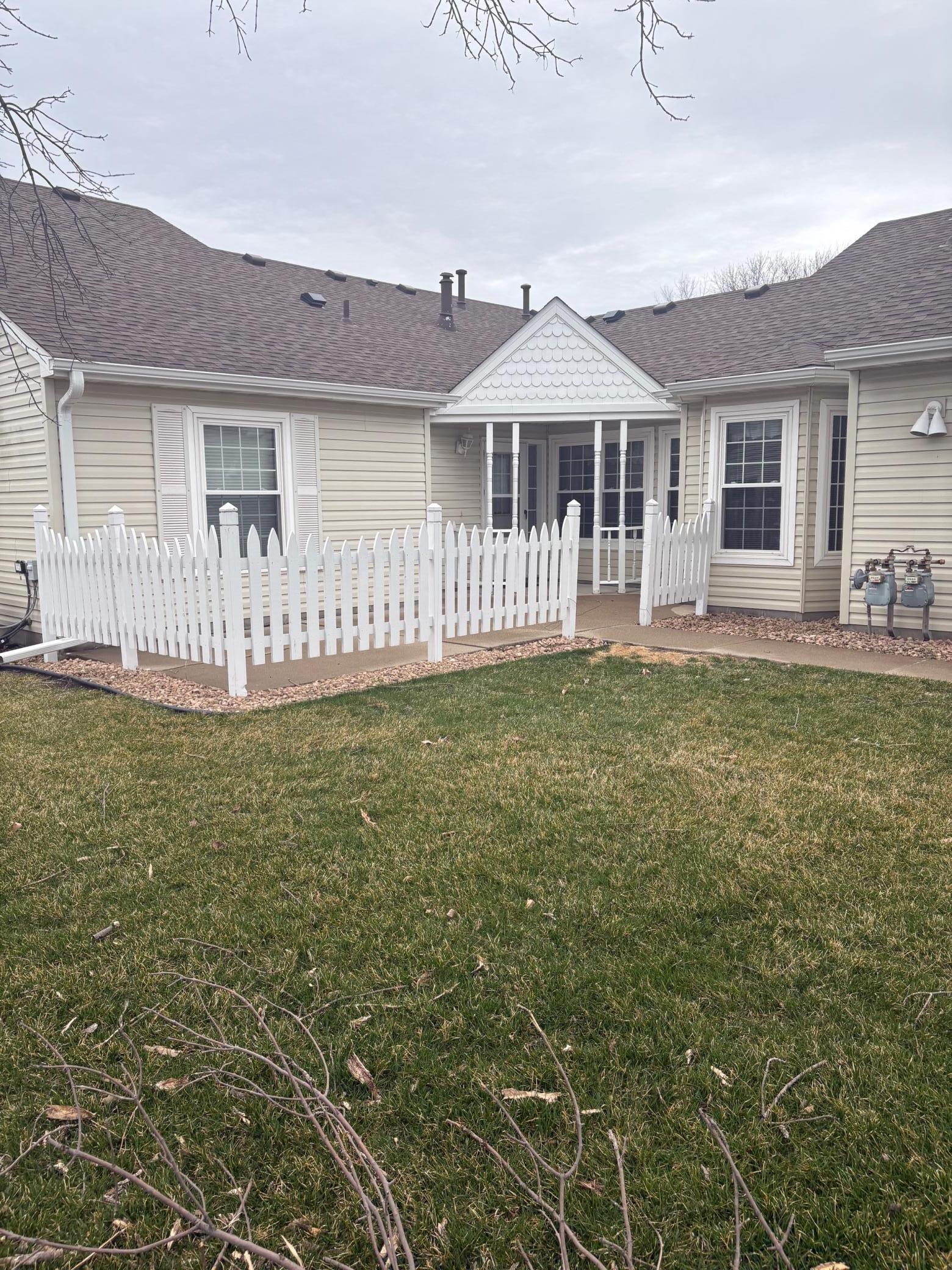 Patio right out your front door