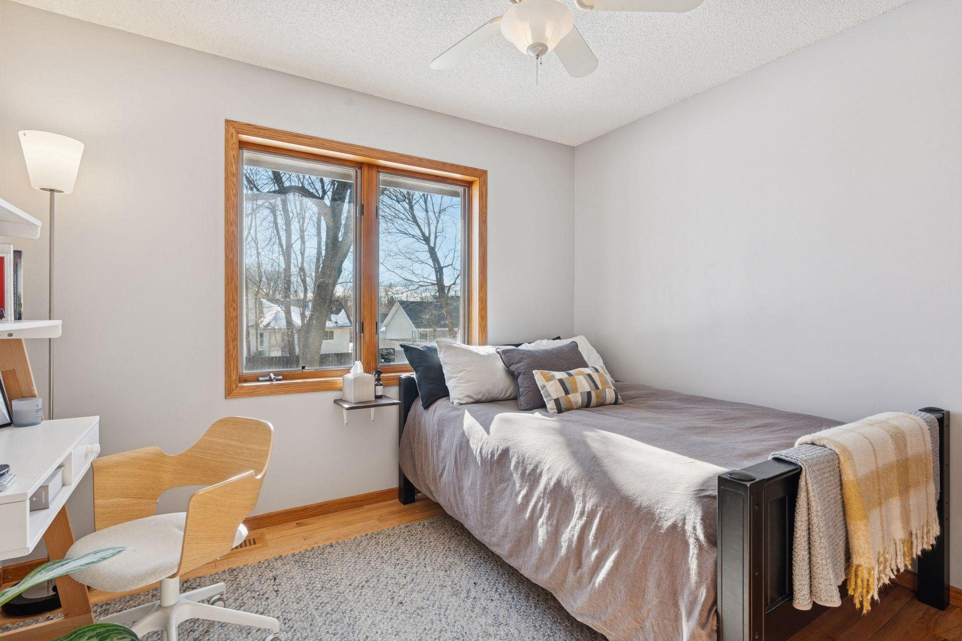 Second upper level bedroom just across from the upper level bath.