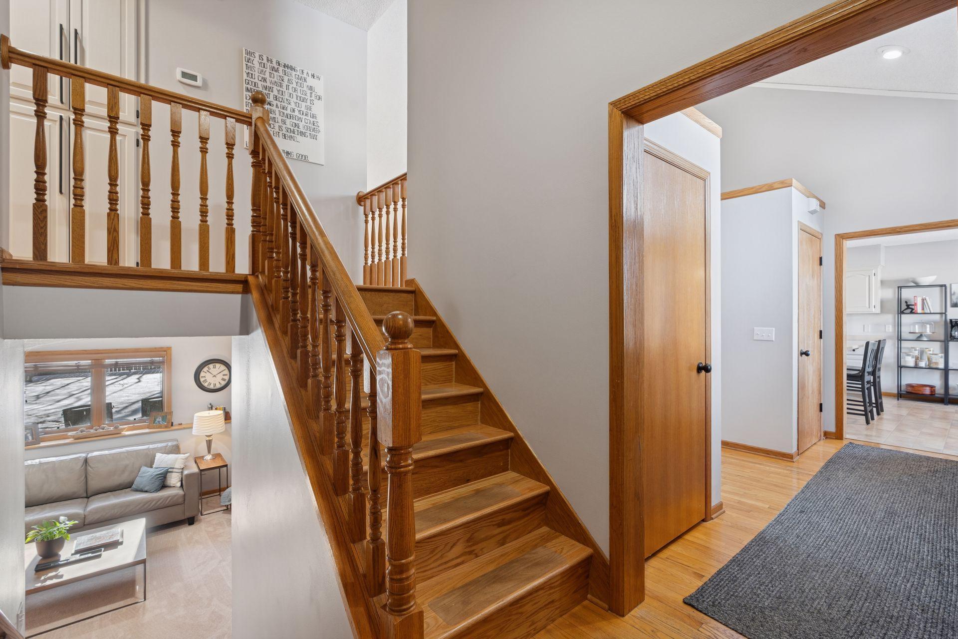 Great layout in this home with formal and informal spaces.