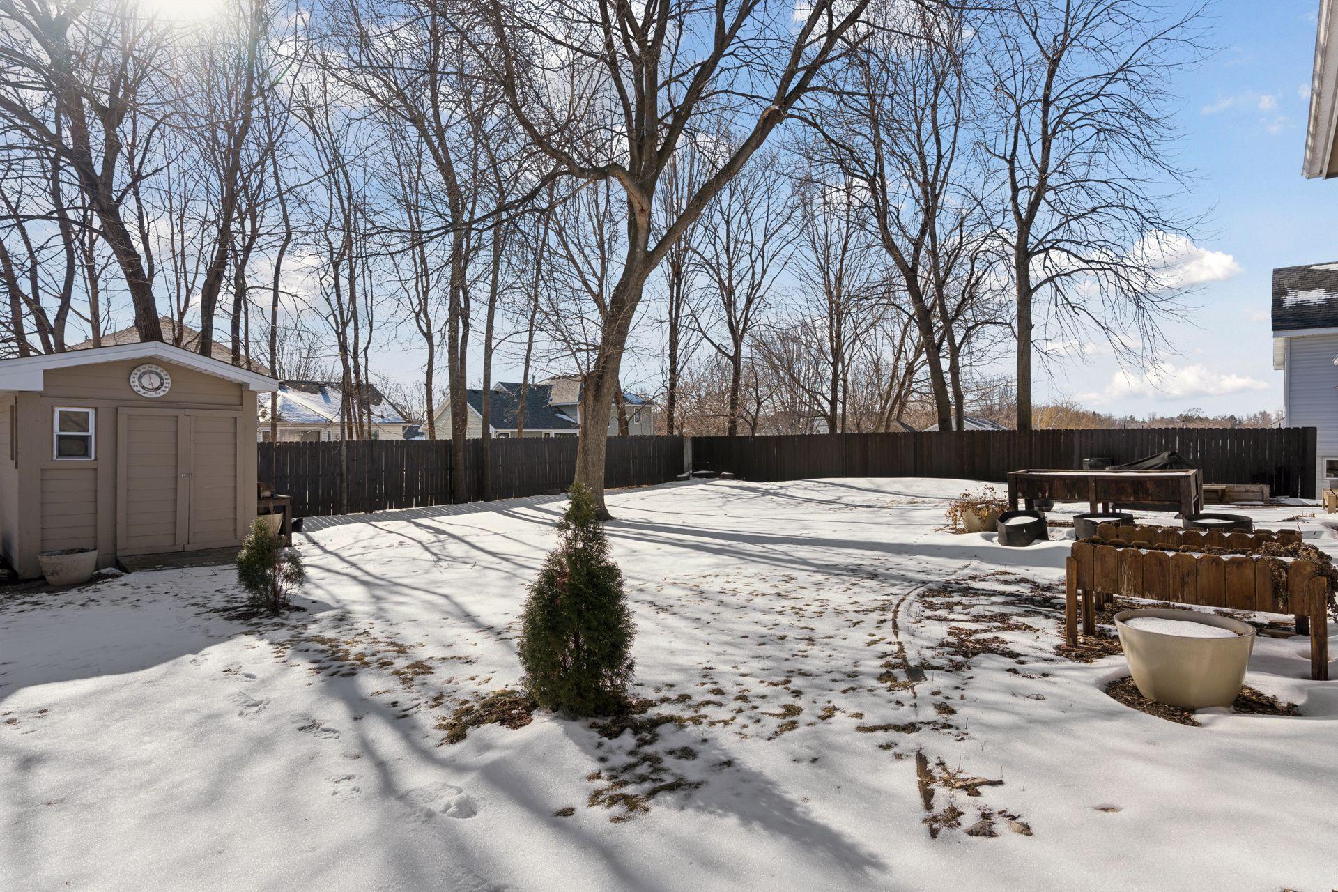 Excellent backyard for entertaining and plenty of room for games and large gatherings.