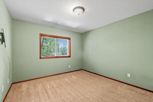 Bedroom 5 in the lower level. Perfect for guests, family or a second office