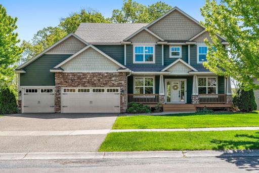 This Capstone custom home is located behind the Ave Maria Academy.