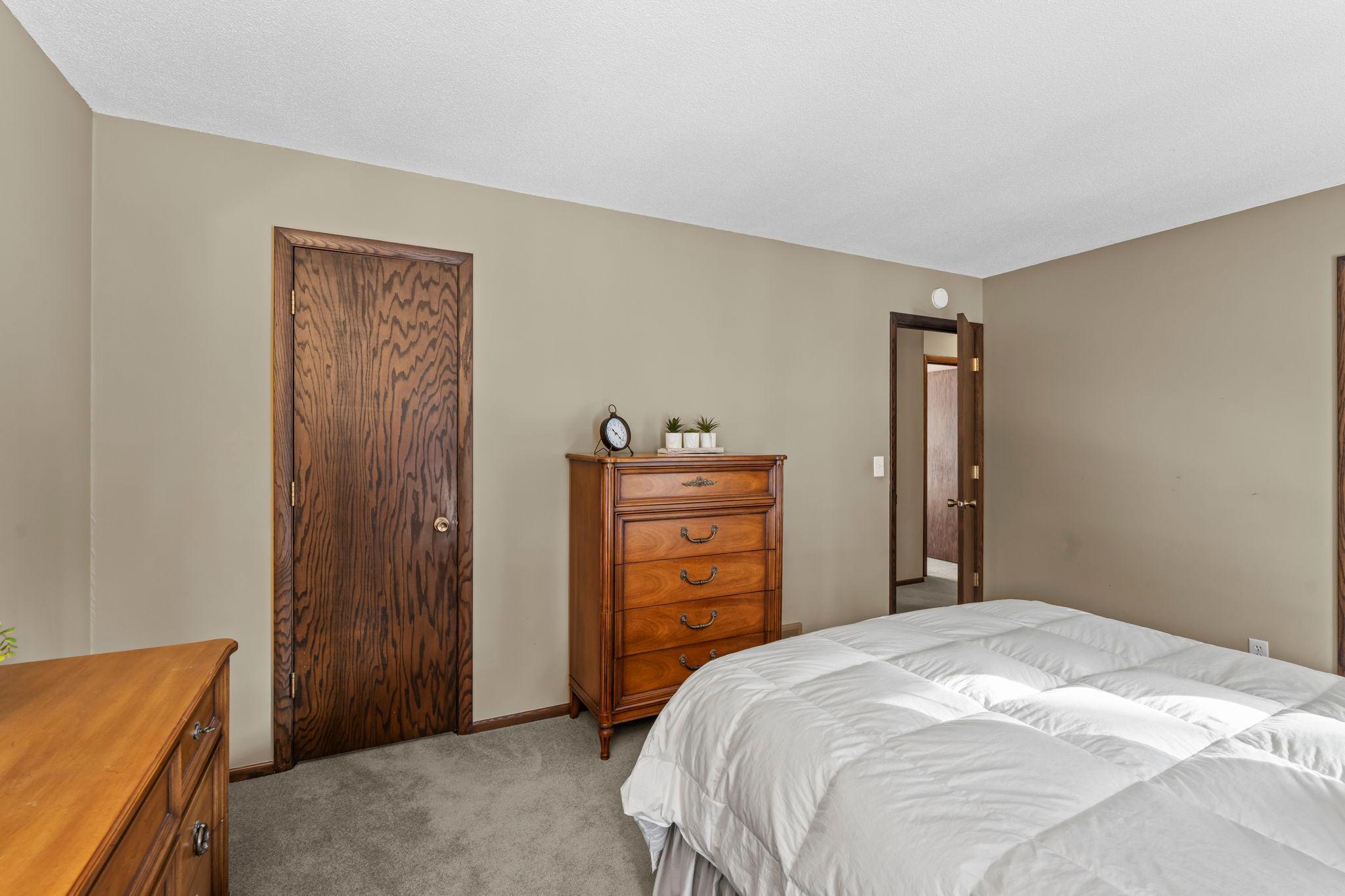 Primary bedroom features a large walk-in closet!