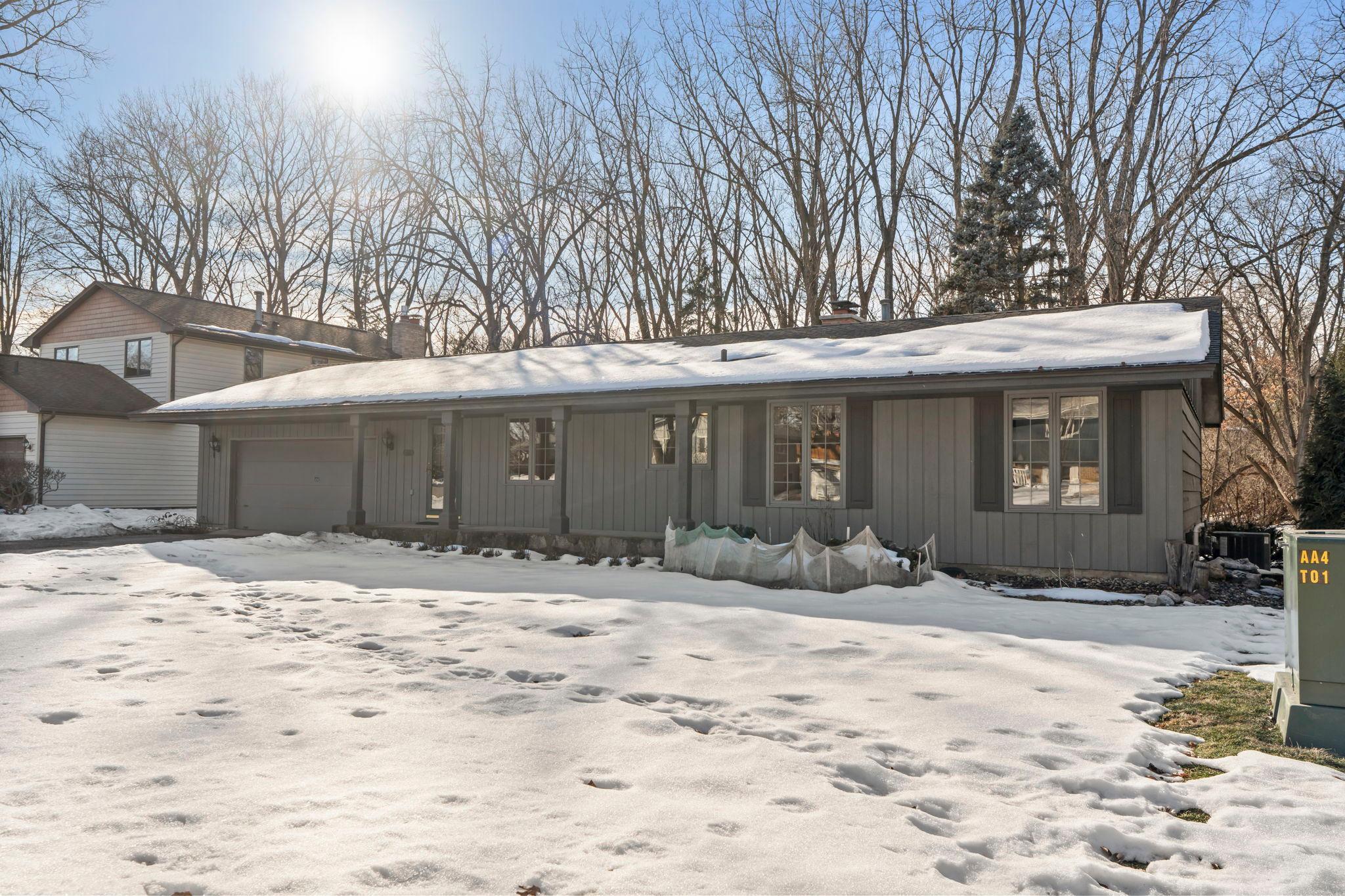 Welcoming front porch!