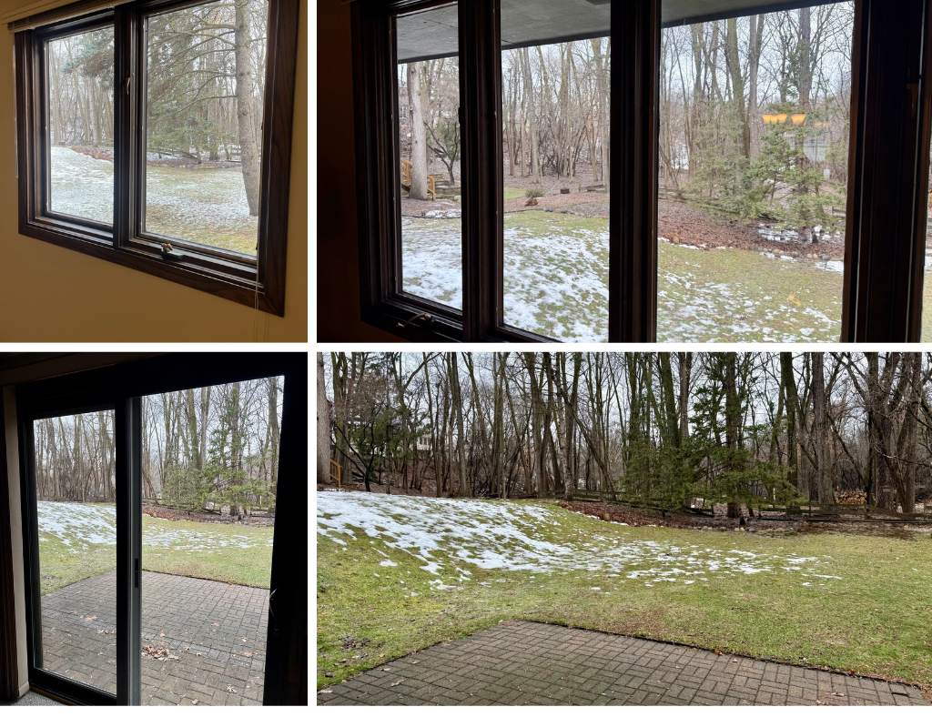 Awesome treed views from all back windows and patio!