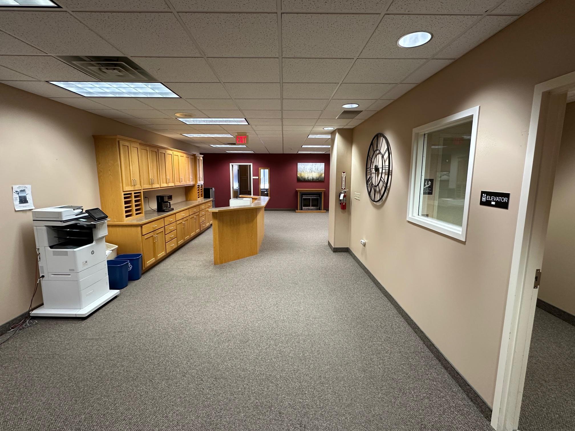 Elevator access to all three levels