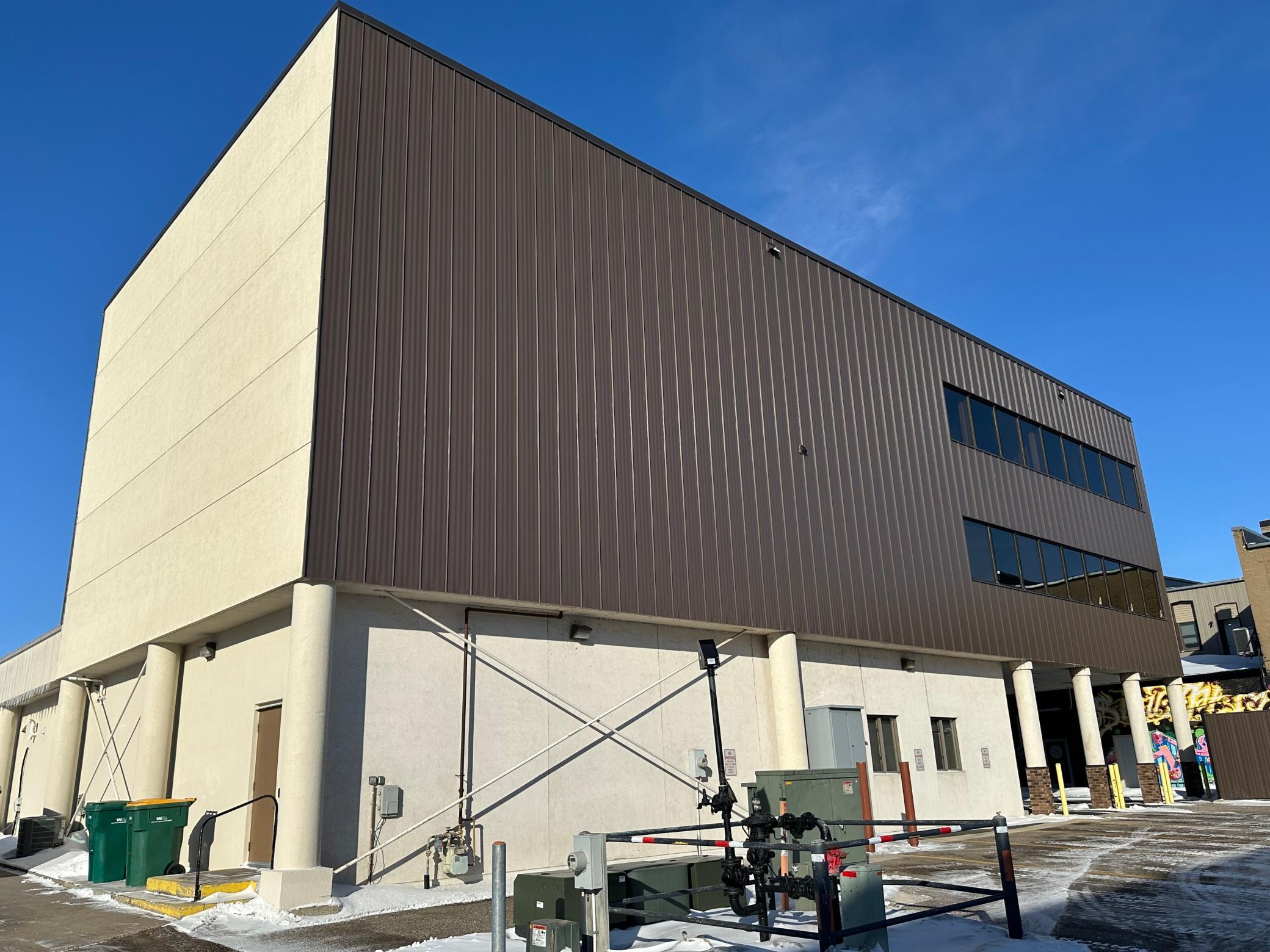 Rear of building from Alley