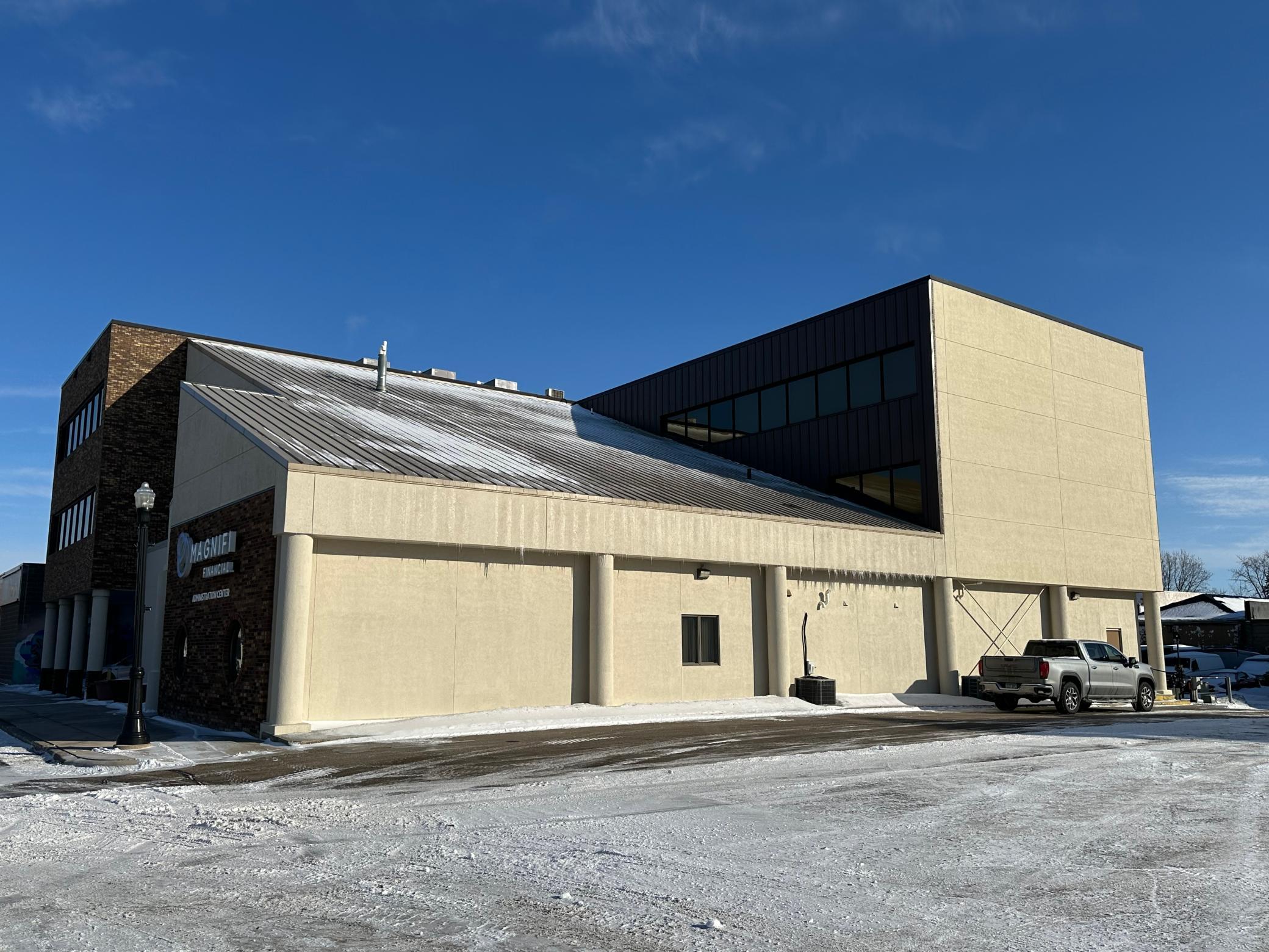 South side of building - all exterior updated in 2025