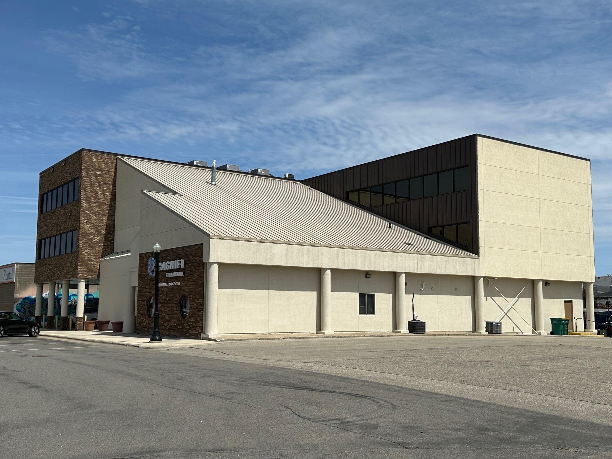 South side of building - all exterior updated in 2025