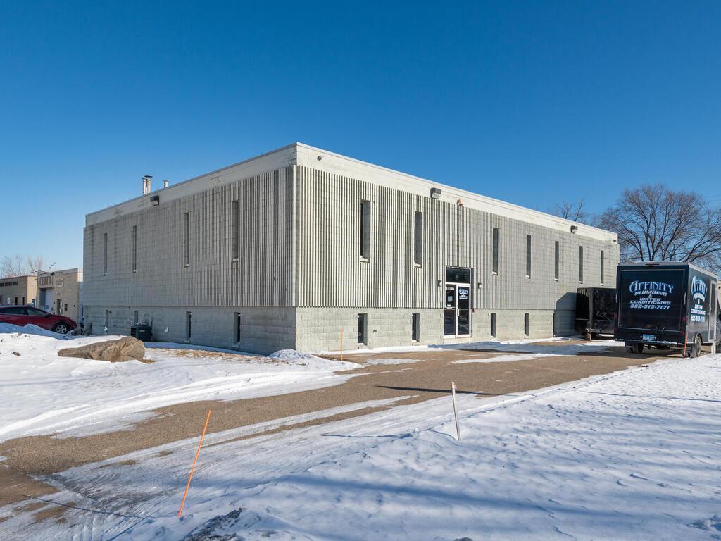 Front entry and parking lot as pictured.