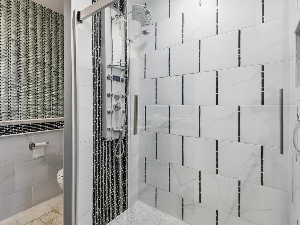 Common area showering facilities.