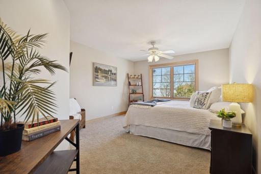 Bright and welcoming bedroom with Lake views and a calming, spacious layout.