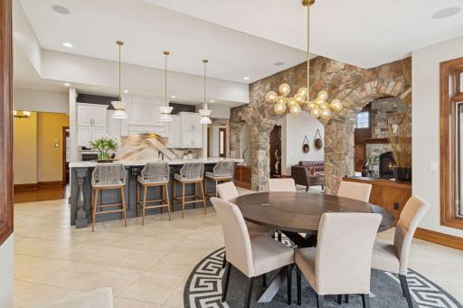 Informal Dining Room right off of the kitchen for causal meals