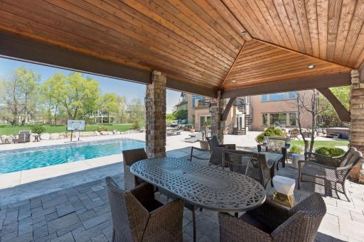 Grill, enjoy a meal, or simply relax poolside