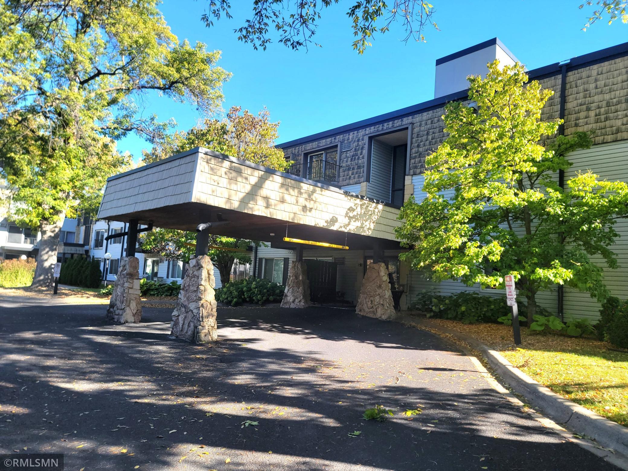 Front of the building