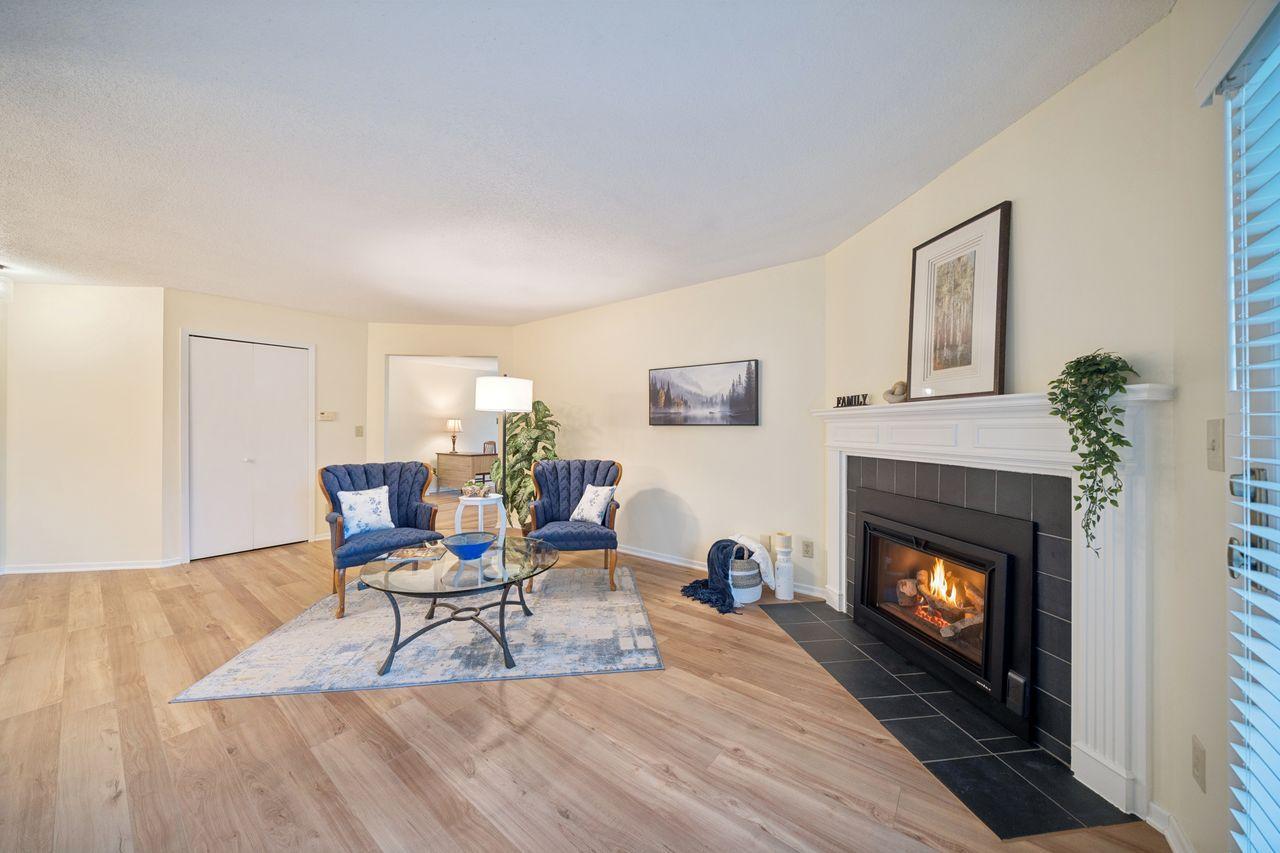 New gas fireplace to keep you cozy on those chilly Minnesota winter nights.