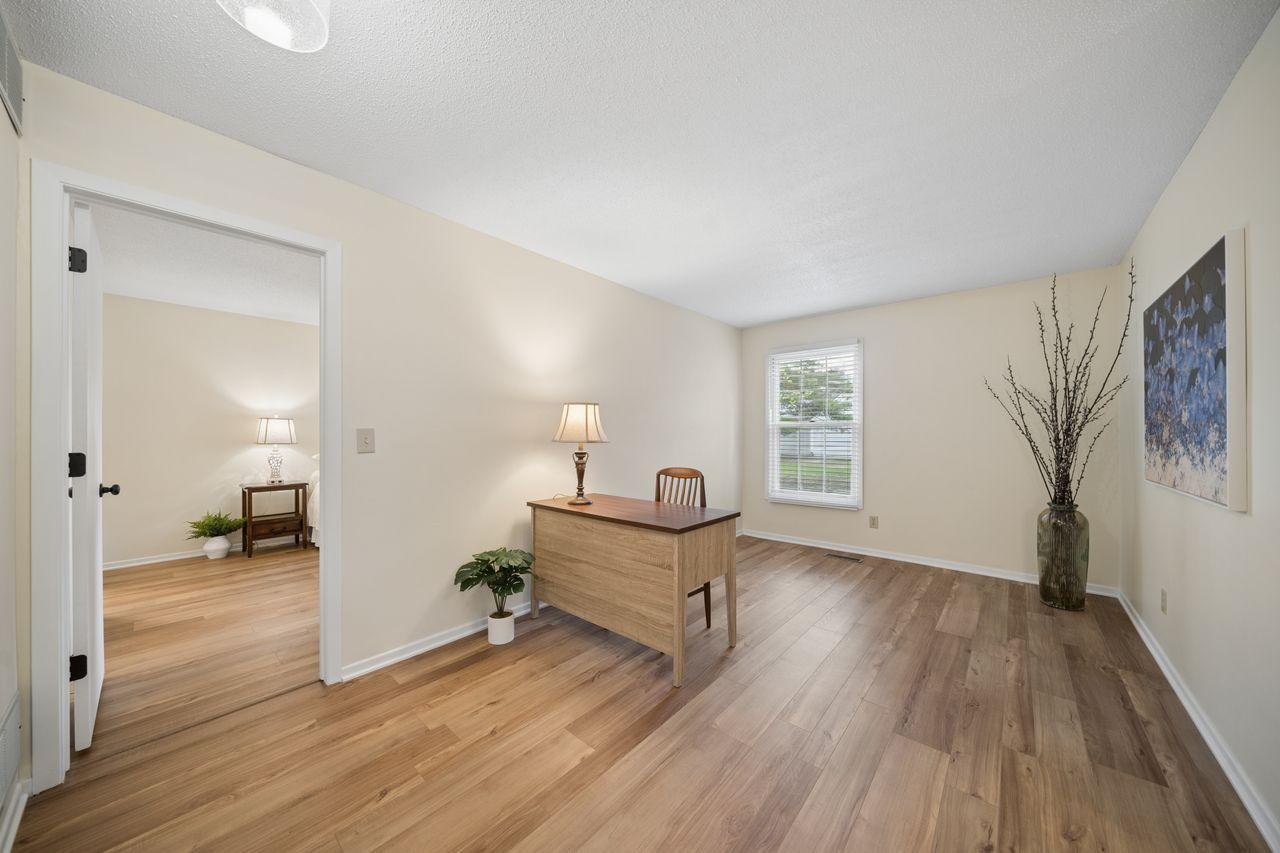 Working from home? There is plenty of space for your office set up.