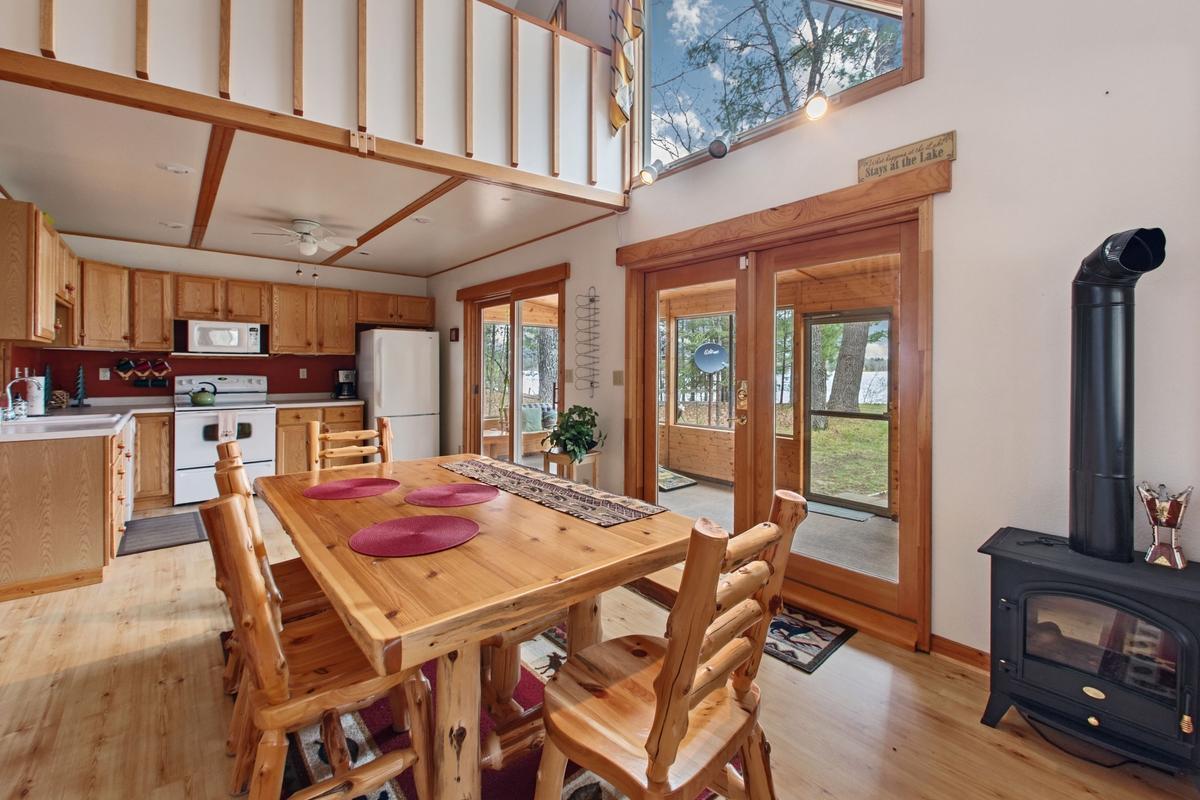Dining space.