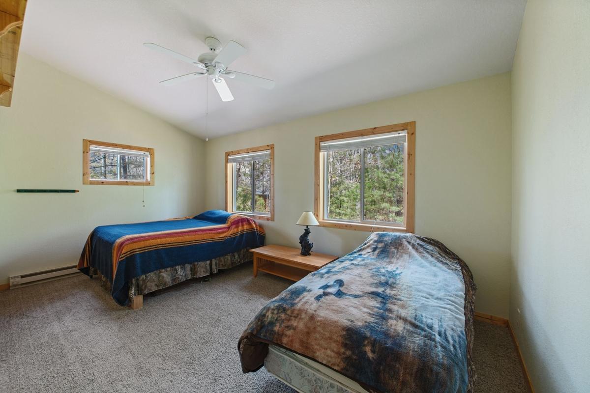 Upper level bedroom 1.
