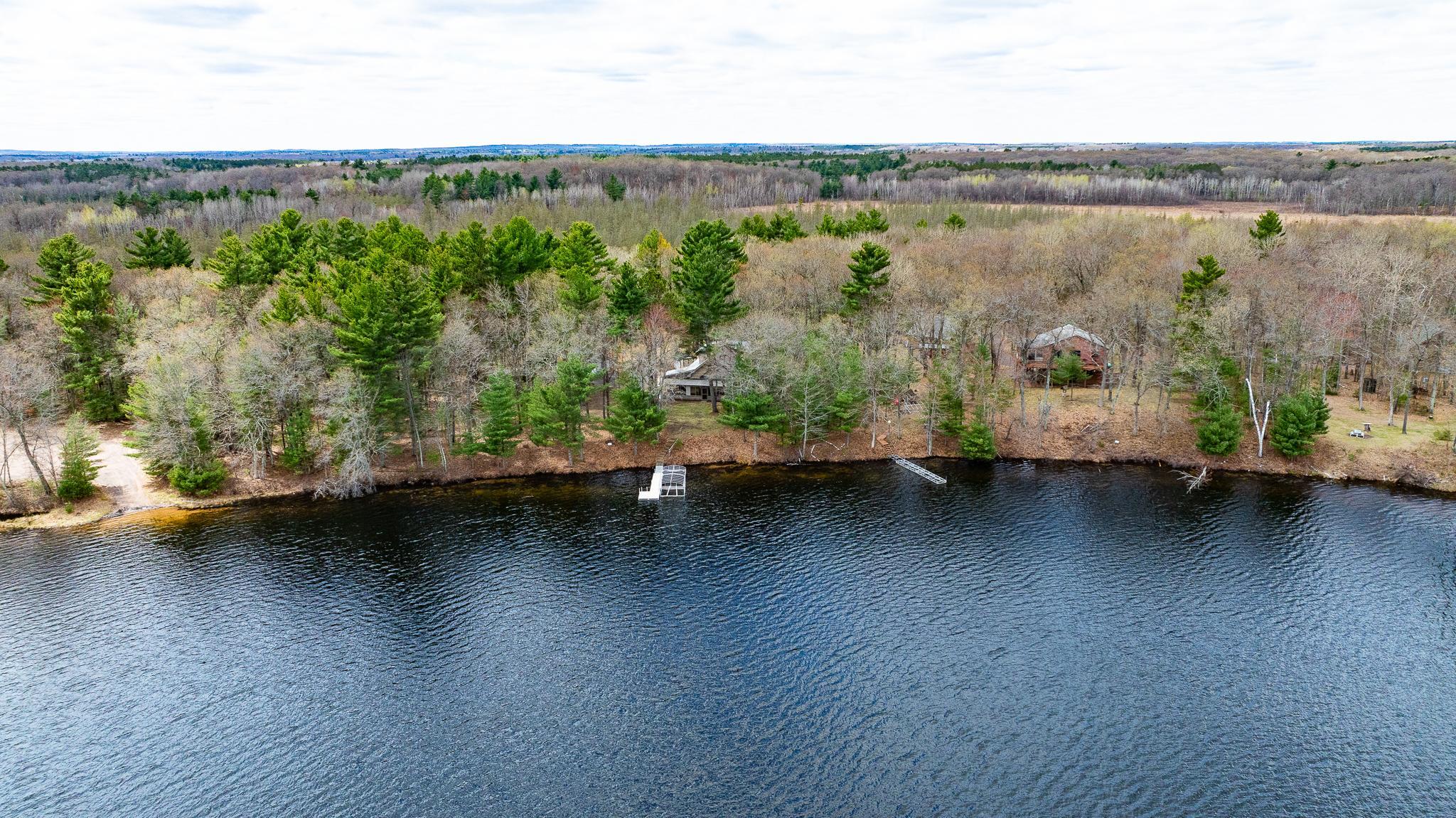 The boat ramp to the left offers easy access for your boats & water toys. A great feature for short-term rental opportunity!