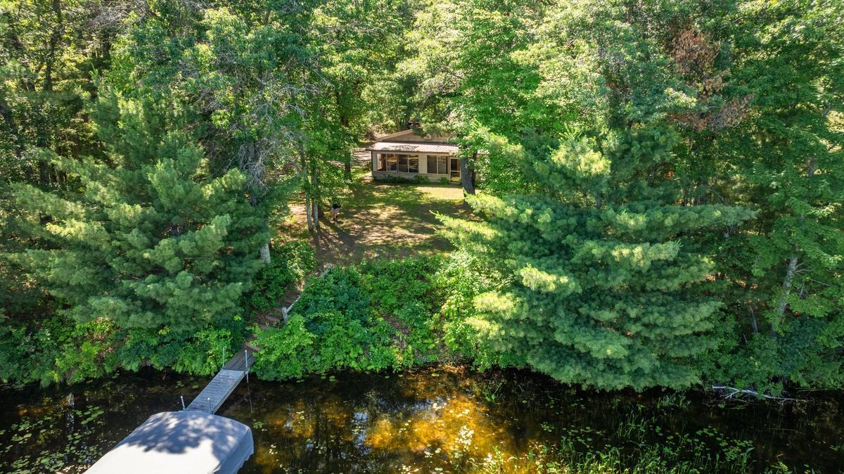 Privately tucked away in the north woods.