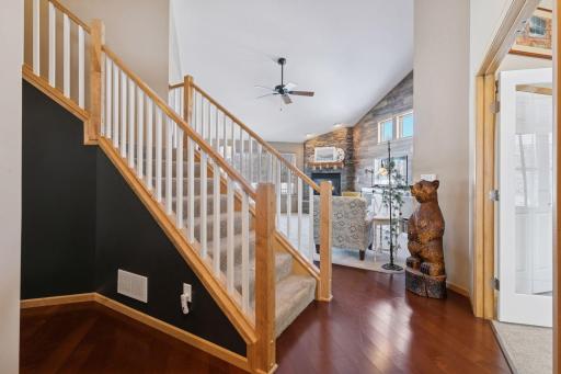 Open layout flows seamlessly to living areas.