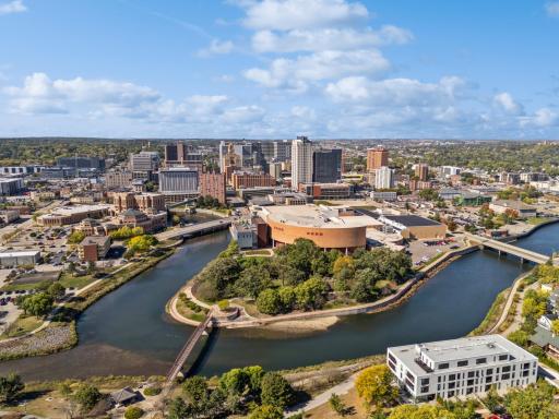 Aerial shot of Downtown Rochester. .jpg
