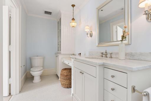 Updated ensuite bath for third bedroom