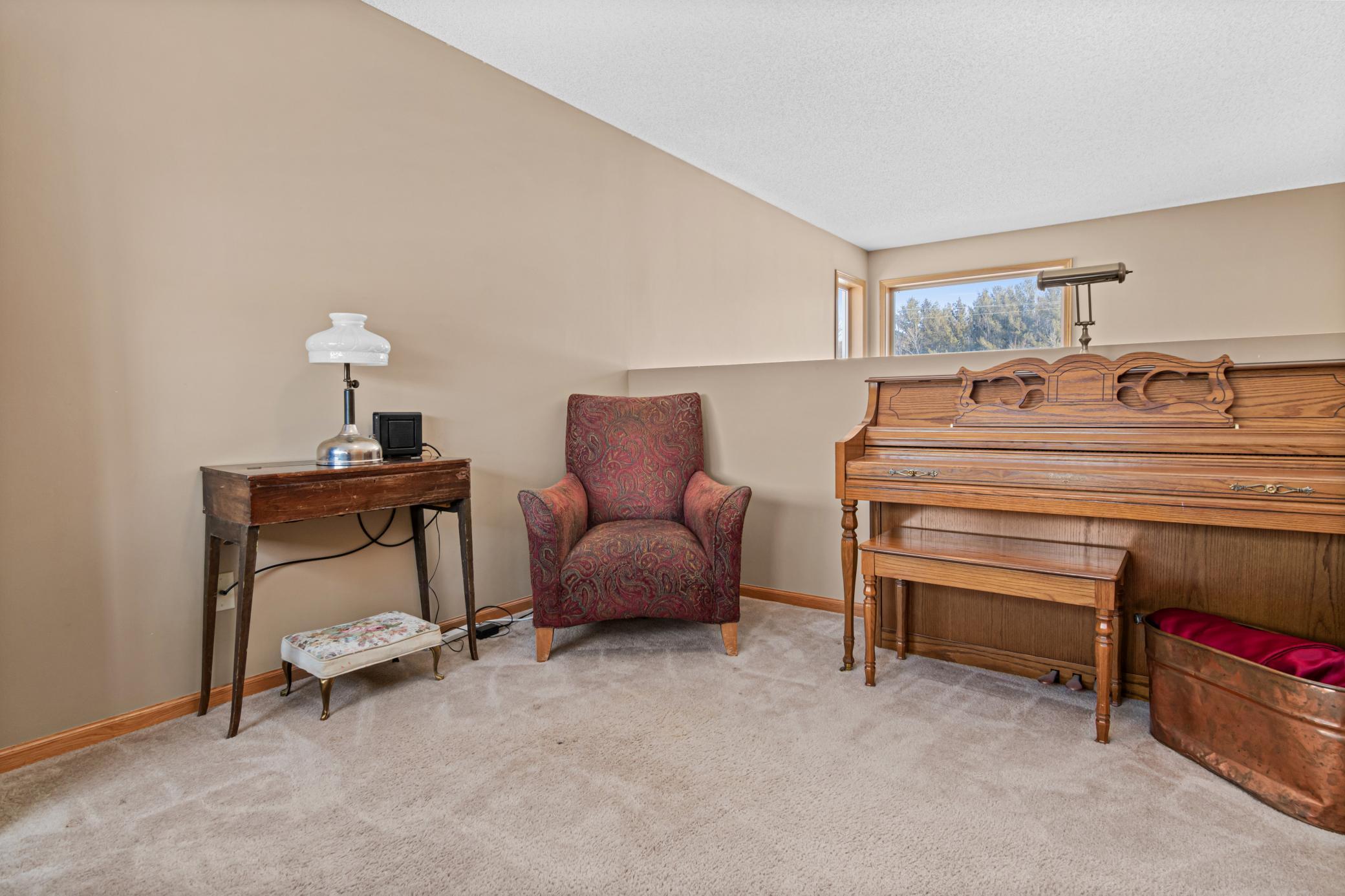 Bedroom 3 overlooking the living room