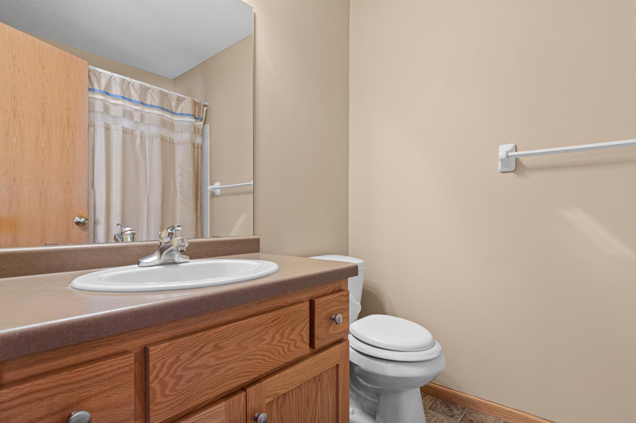 Second bathroom upstairs