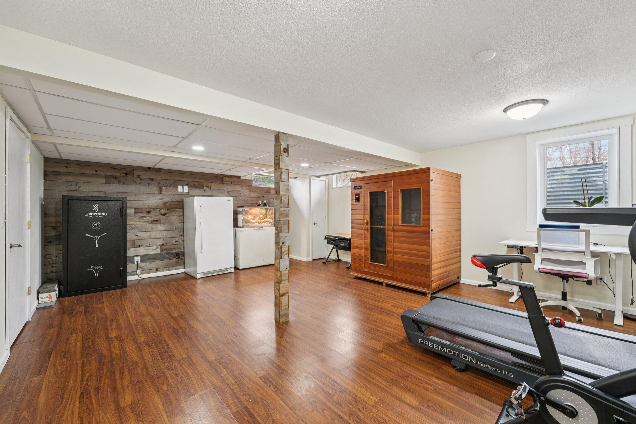 4th bedroom or Rec Area on 4th Lowest Level with new egress window