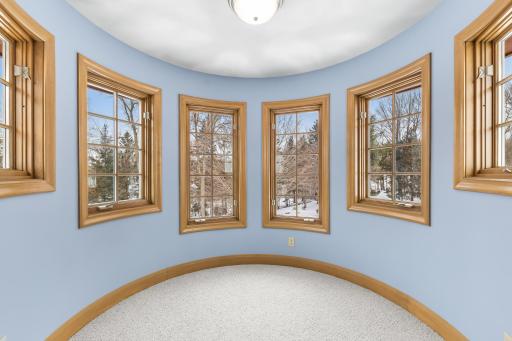 A reading room with a view - second level bedroom
