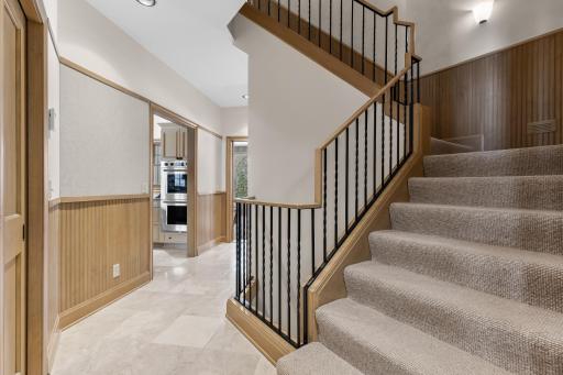 Staircases designed with interest and elegance