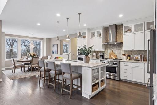Virtually staged - Well-designed, the floor plan lends itself perfectly to relaxed daily living or entertaining!