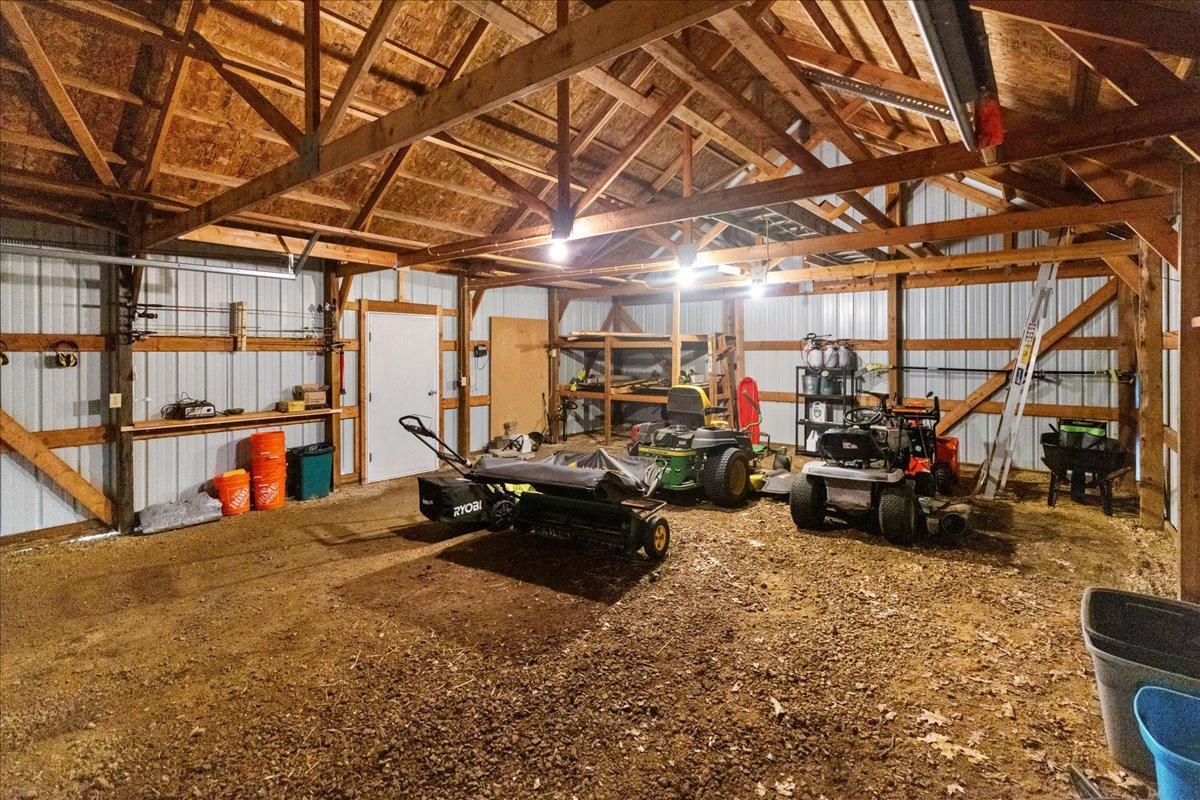 Pole Barn - interior