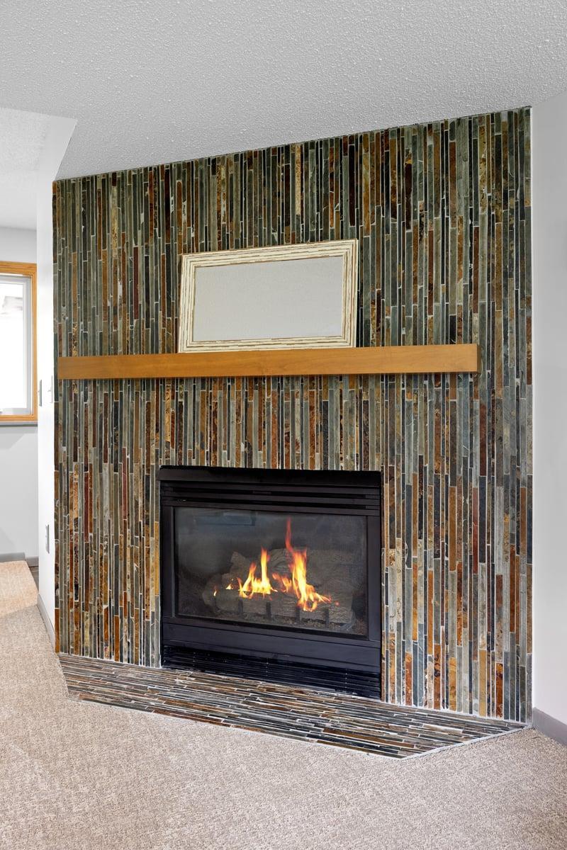 Gas fireplace