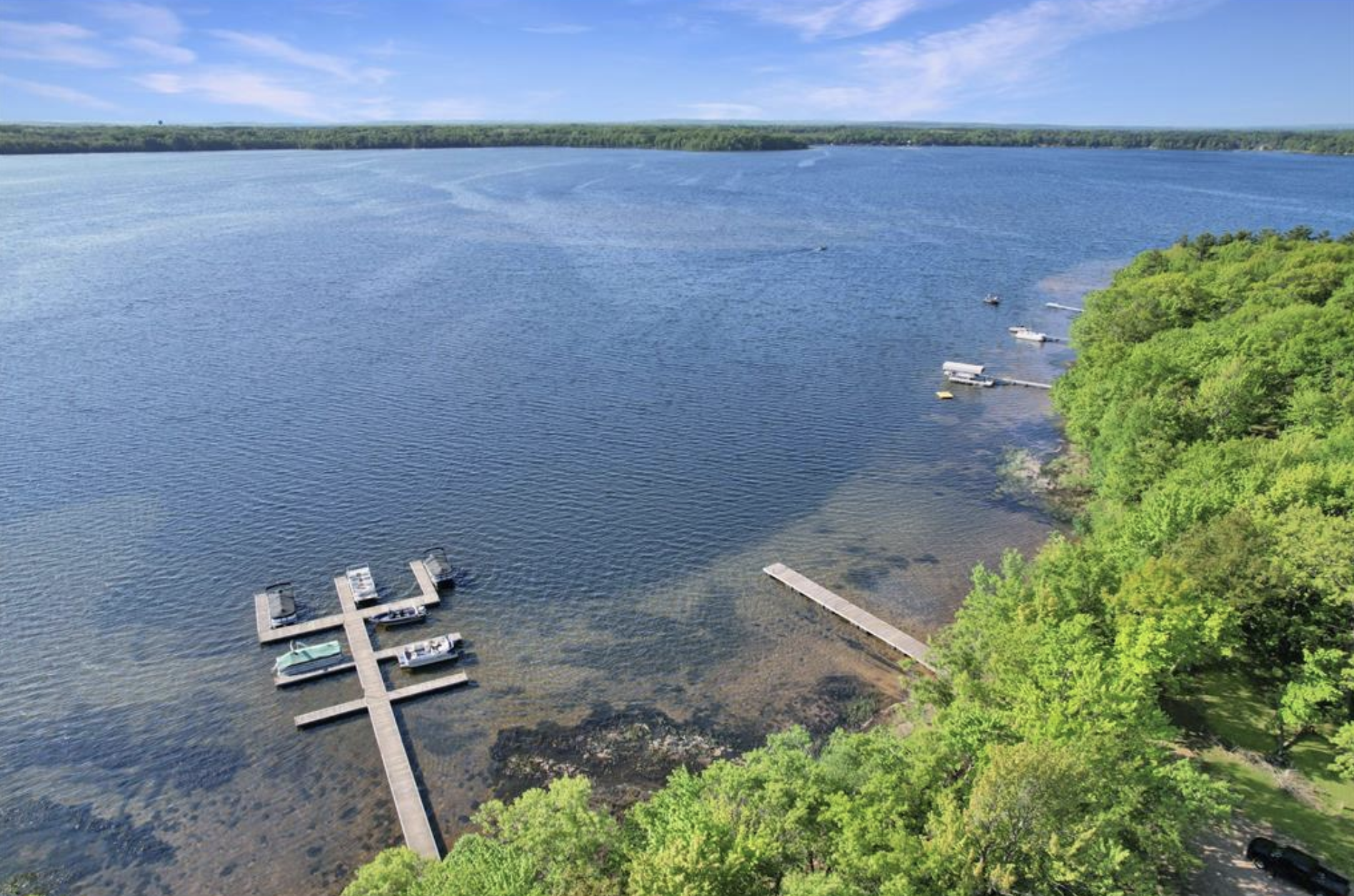 Access to your own dock on Big Sand Lake!