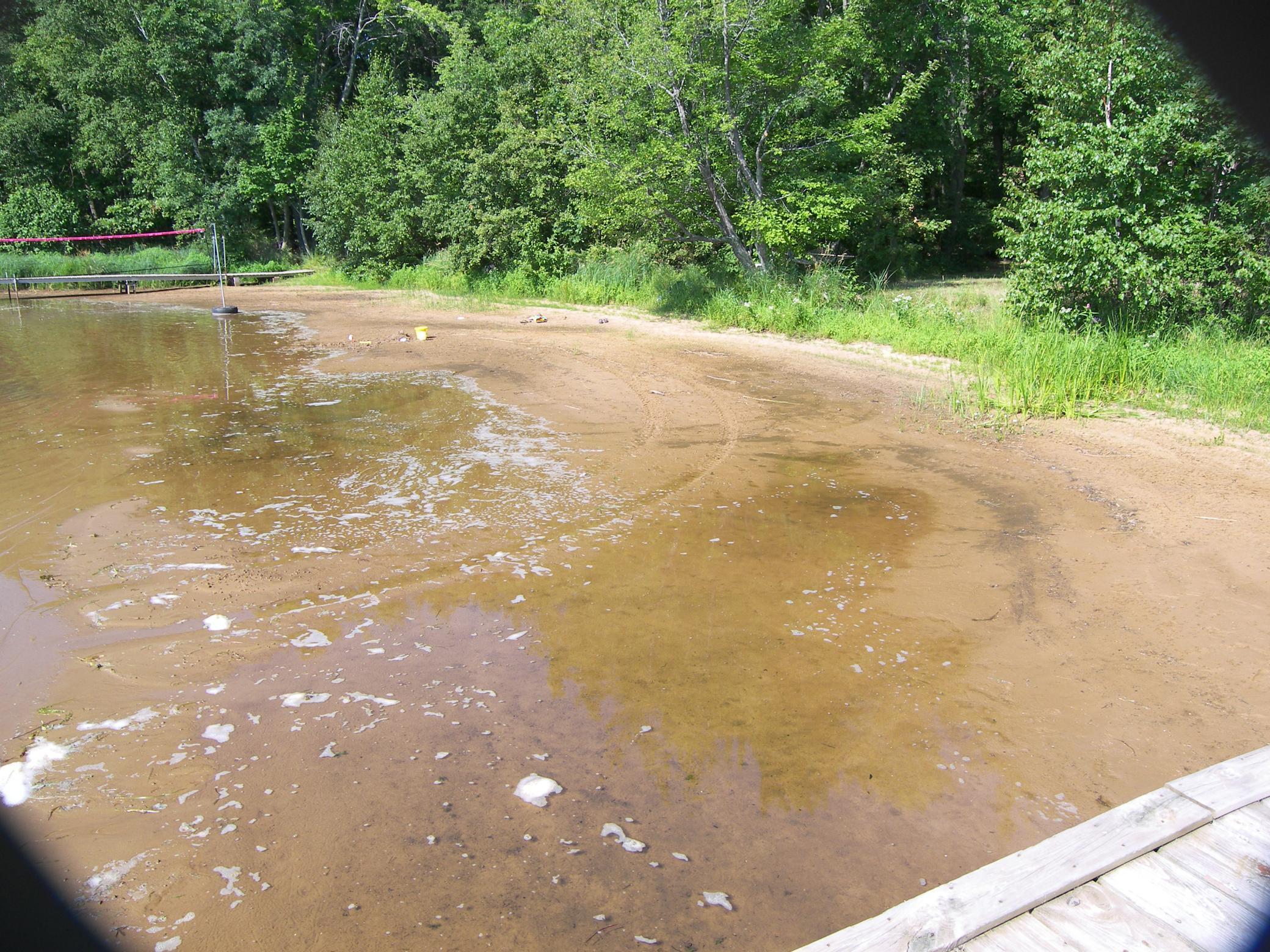 Sandy beach area (2 beaches)