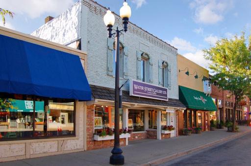 Enjoy all the conveniences of both downtown Excelsior...