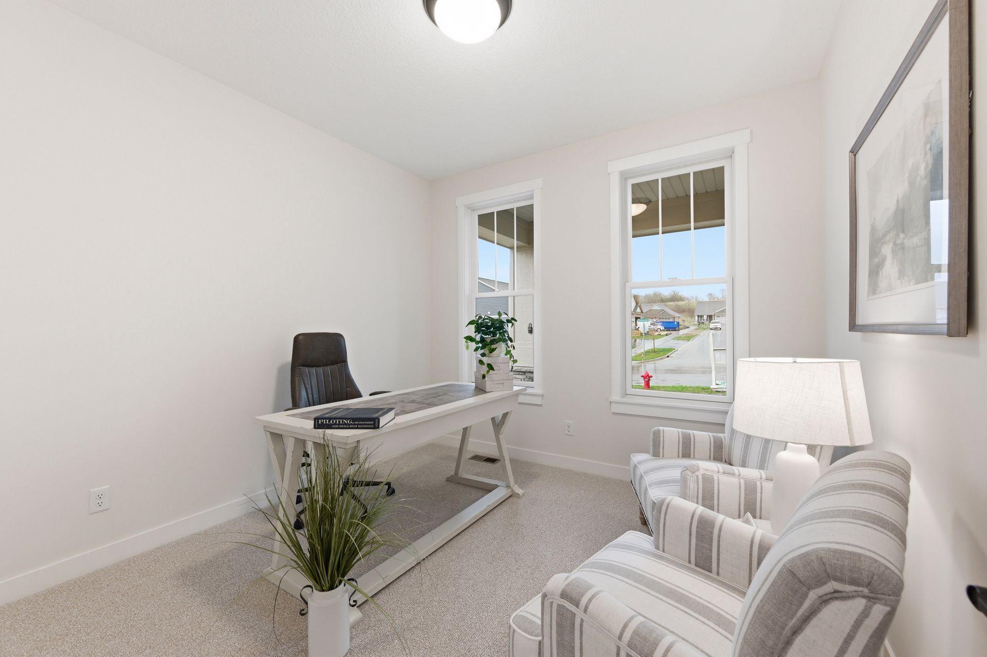 Second bedroom could double as an office