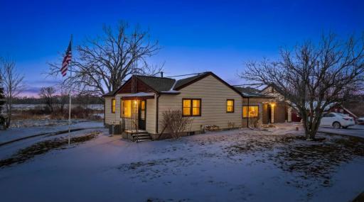 Well maintained home attached to property!